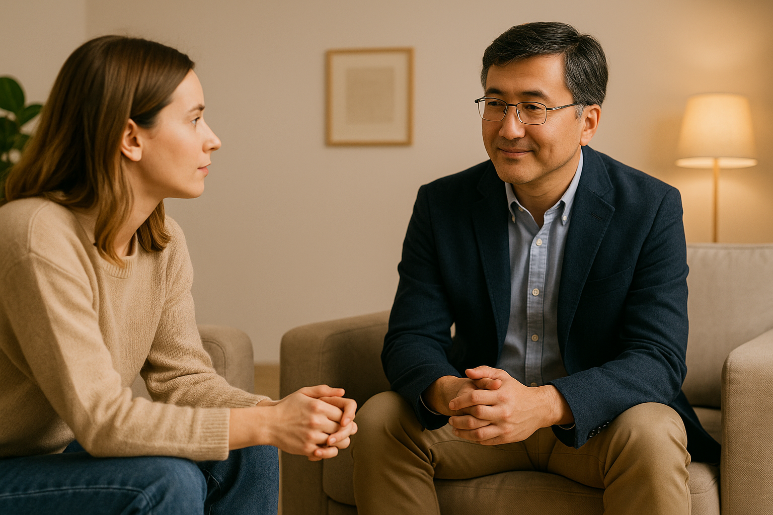 Peaceful counseling environment